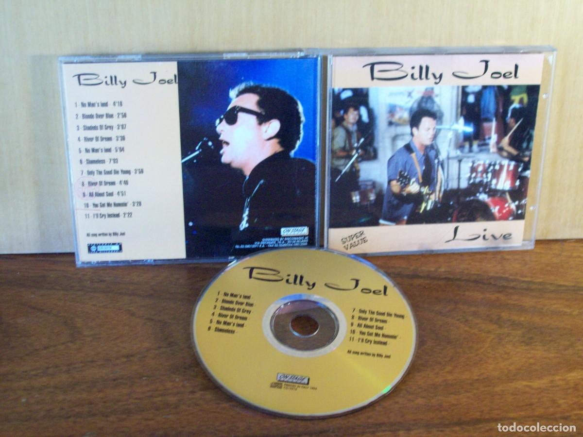 CDs de m&uacute;sica: BILLY JOEL - SUPER VALUE - LIVE - CD - Foto 1