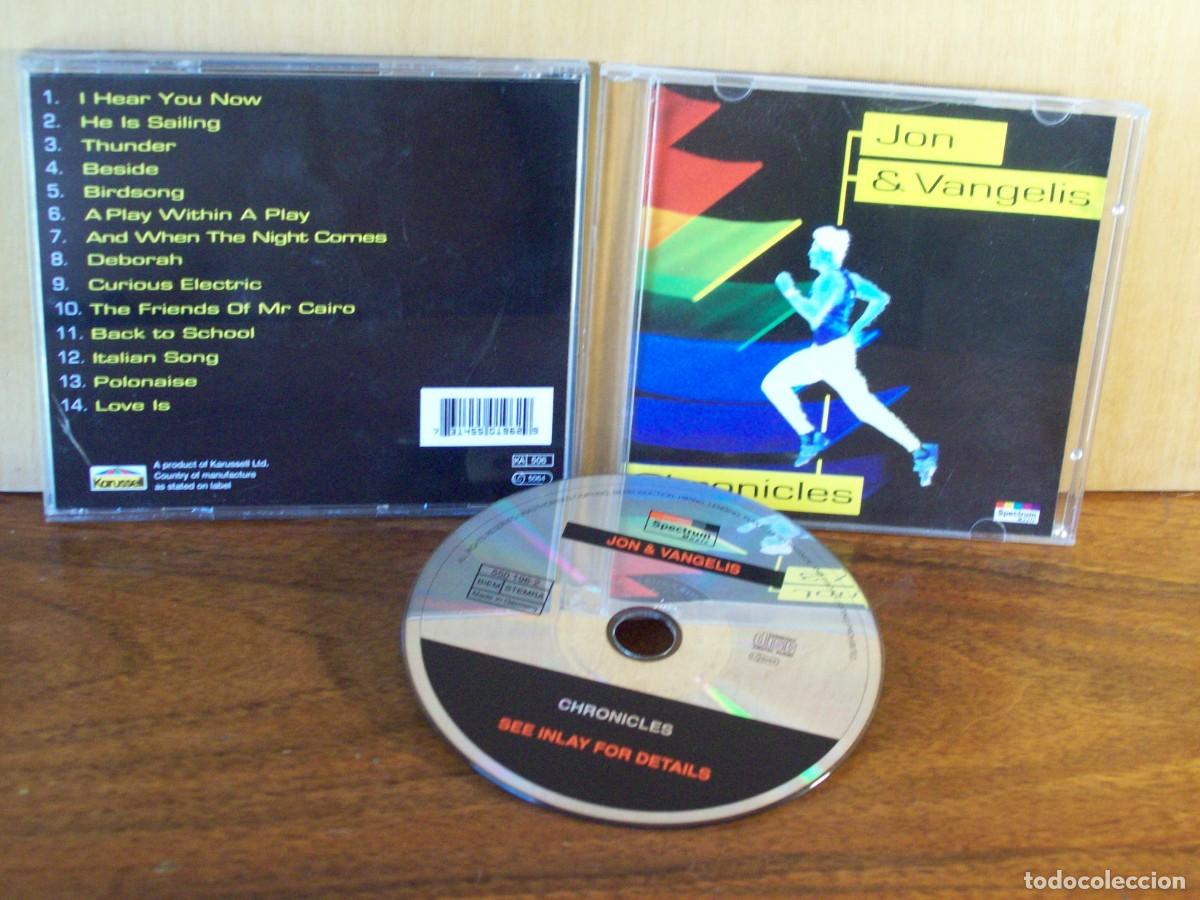 CDs de m&uacute;sica: JON & VANGELIS - CHRONICLES - CD - Foto 1