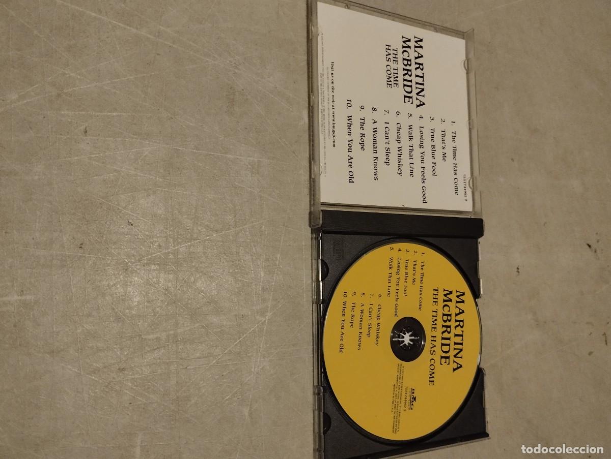 CDs de m&uacute;sica: MARTINA MVBRIDE CD THE TIME HAS COME - Foto 2