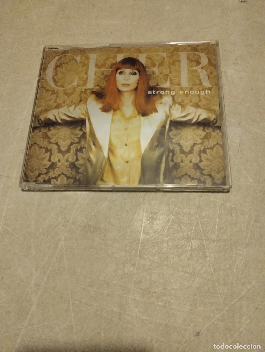 CDs de m&uacute;sica: CHER MAXI CD STRONG ENOUGH - Foto 1