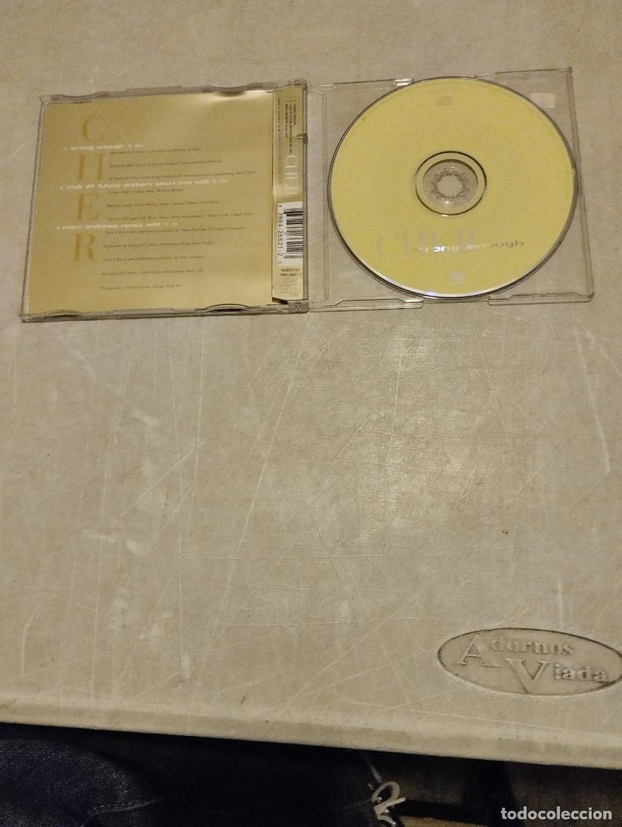 CDs de m&uacute;sica: CHER MAXI CD STRONG ENOUGH - Foto 2