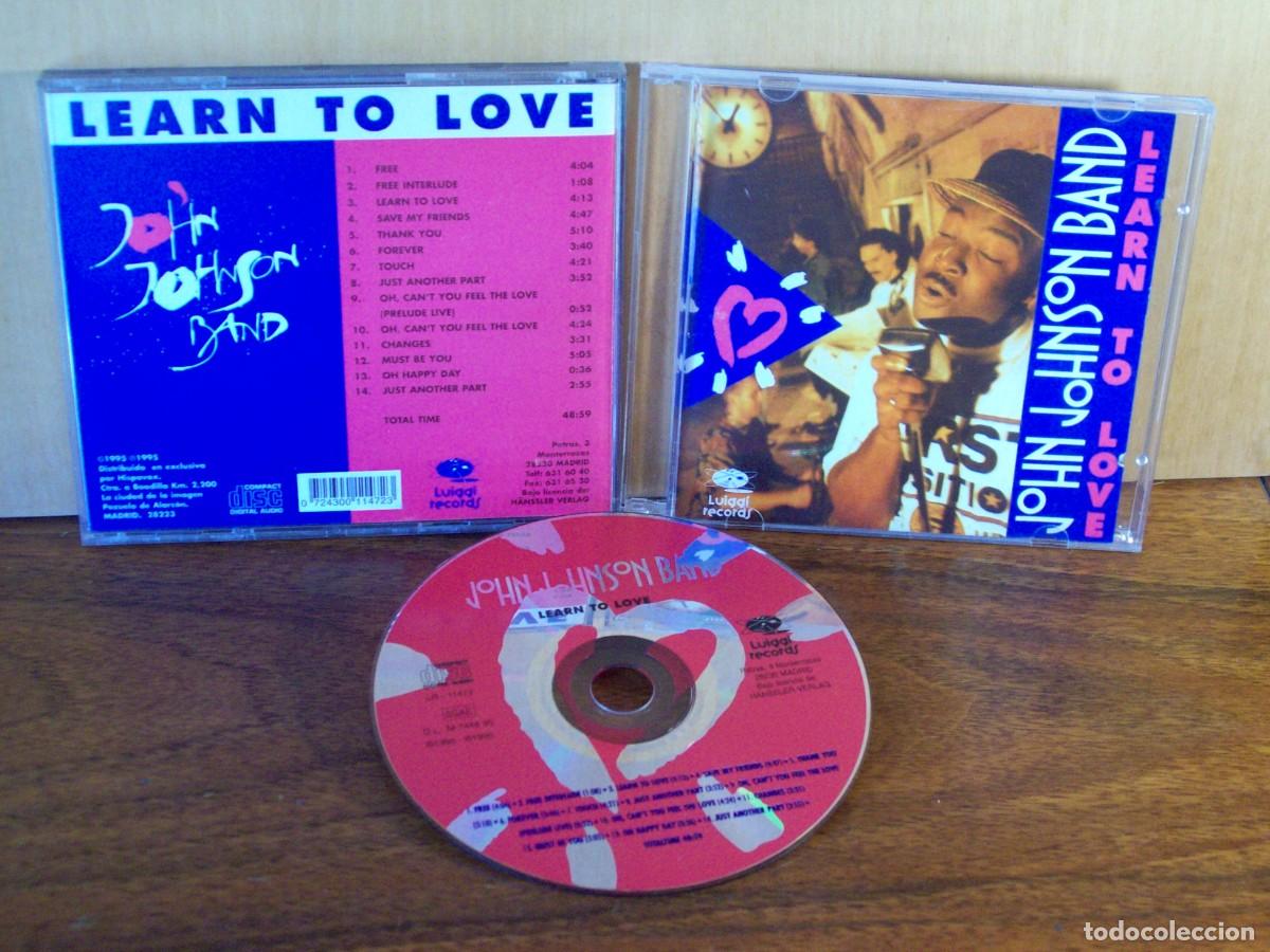 CDs de m&uacute;sica: JOHN JOHNSON BAND - LEARN TO LOVE - CD - Foto 1