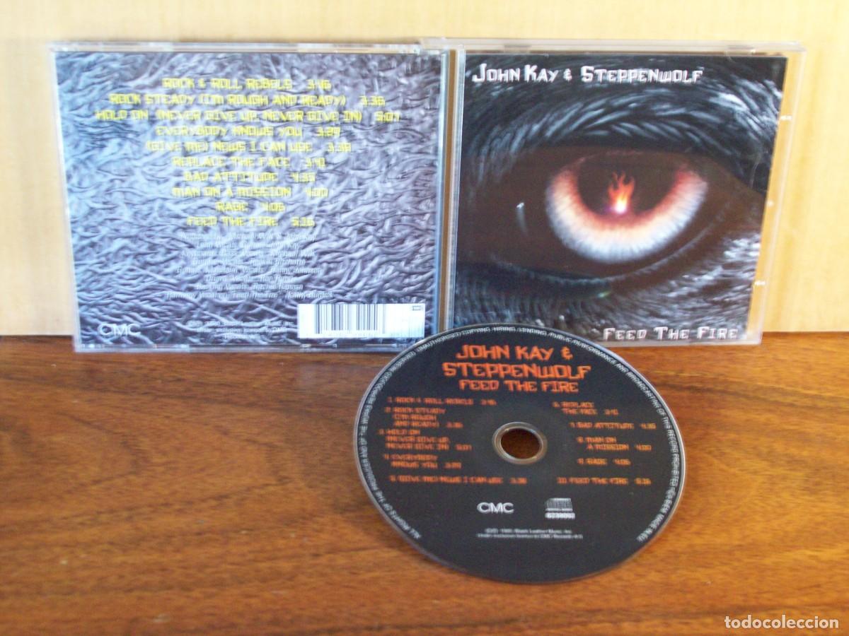 CDs de m&uacute;sica: JOHN KAY & STEPPENWOLF - FEED THE FIRES - CD - Foto 1