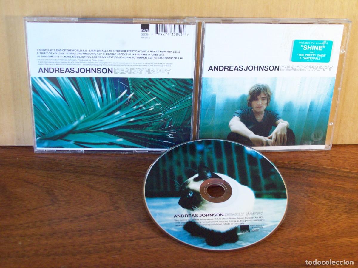 CDs de m&uacute;sica: ANDREAS JOHNSON - DEADLY HAPPY - CD - Foto 1