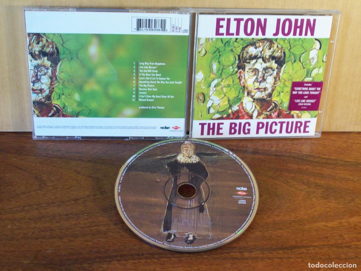 CDs de m&uacute;sica: ELTON JOHN - THE BIG PICTURE - CD - Foto 1