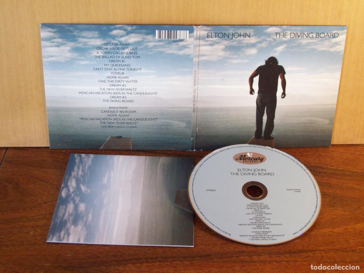 CDs de m&uacute;sica: ELTON JOHN - THE DIVING BOARD - CD DIGIPACK CON LIBRETO - Foto 1