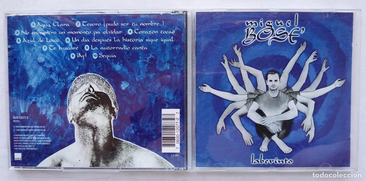 CDs de m&uacute;sica: MIGUEL BOS&Eacute;. LABERINTO. CD&acute;s. - Foto 1