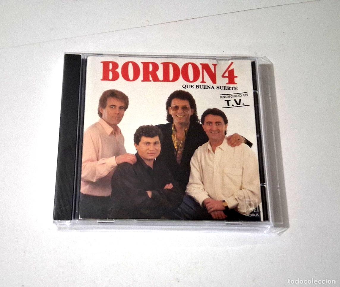 CDs de m&uacute;sica: BORDON 4 &rdquo;QUE BUENA SUERTE&rdquo; CD 11 TRACKS - Foto 1