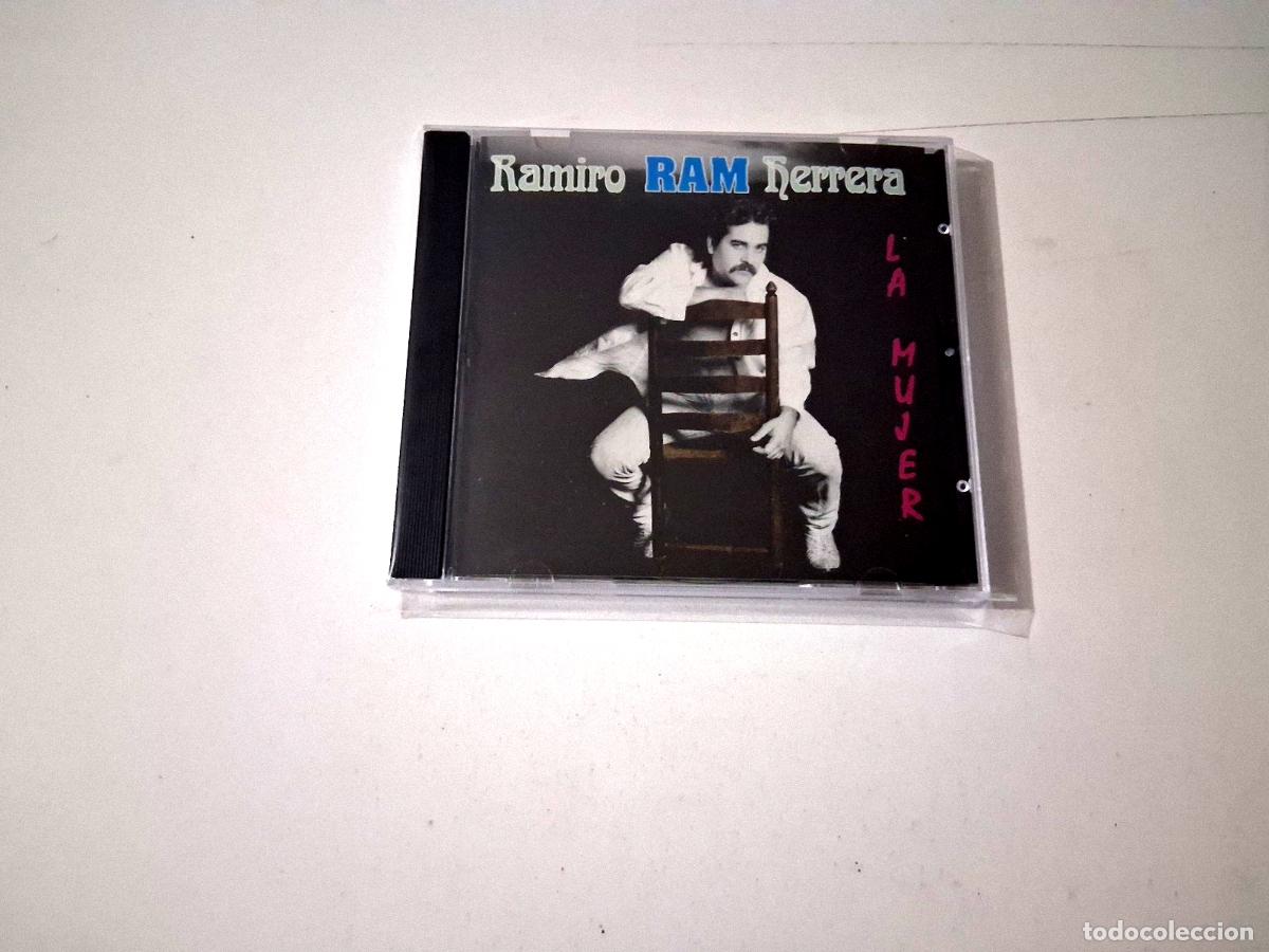 CDs de m&uacute;sica: RAMIRO RAM HERRERA &rdquo;LA MUJER&rdquo; CD 10 TRACKS COMO NUEVO - Foto 1