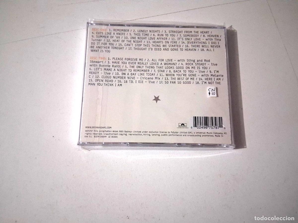 CDs de m&uacute;sica: BRYAN ADAMS &rdquo;ANTHOLOGY&rdquo; 2CD 36 TRACKS COMO NUEVO CD - Foto 2