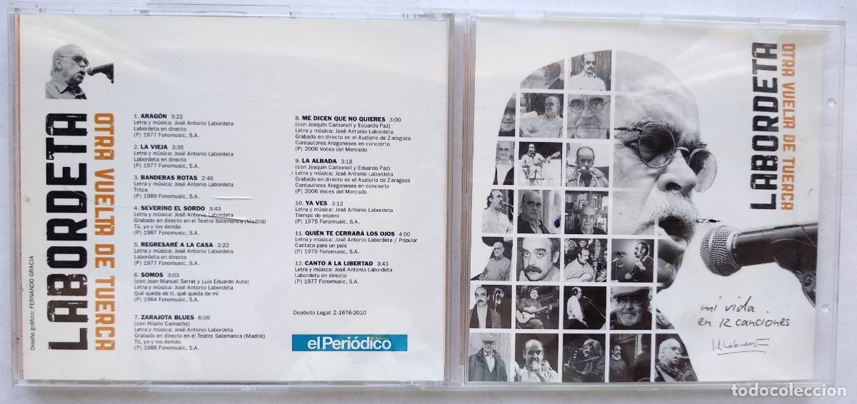 CDs de m&uacute;sica: LABORDETA. OTRA VUELTA DE TUERCA. CD&acute;s. - Foto 1