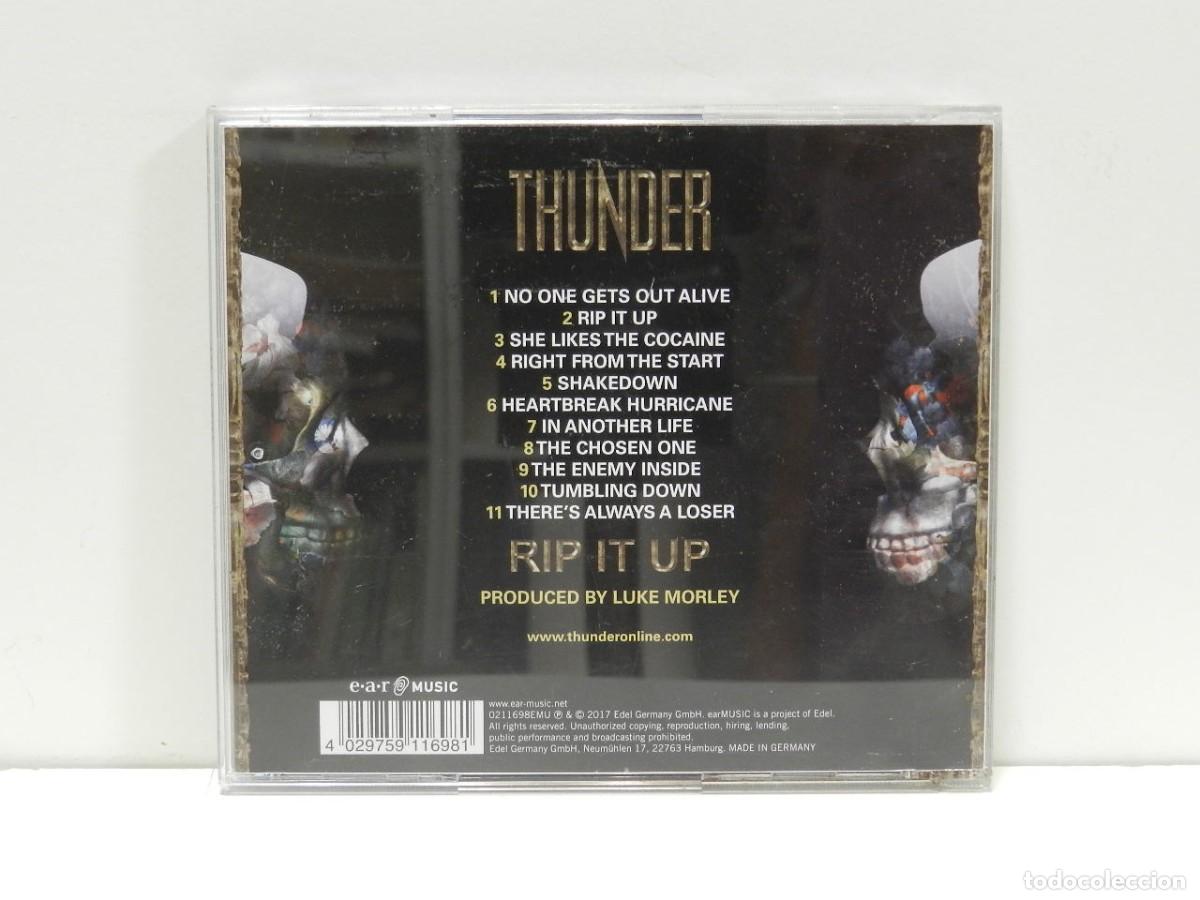 CDs de m&uacute;sica: DISCO CD. Thunder &ndash; Rip It Up. COMPACT DISC. - Foto 2