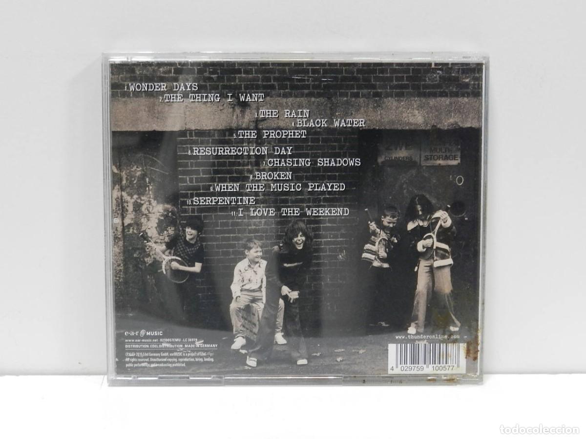 CDs de m&uacute;sica: DISCO CD. Thunder &ndash; Wonder Days. COMPACT DISC. - Foto 2