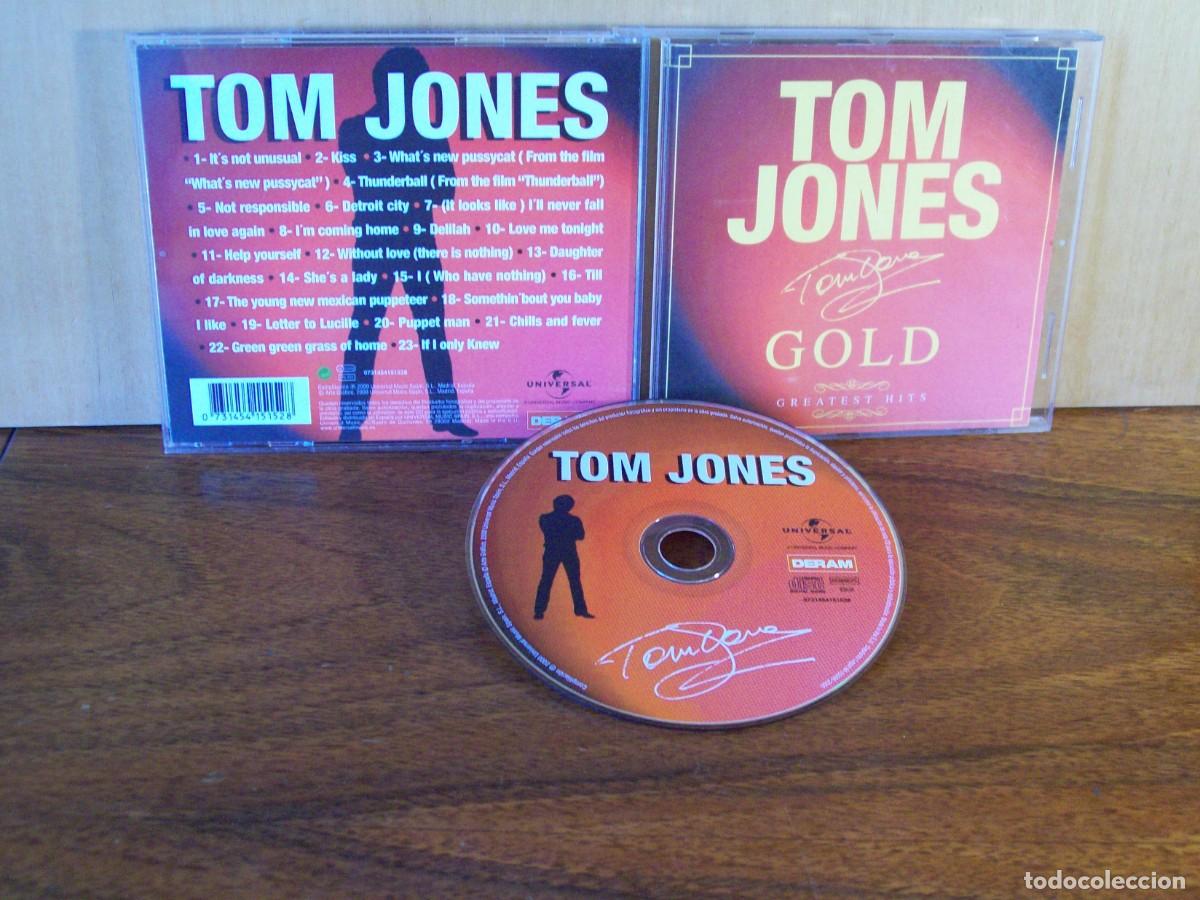 CDs de m&uacute;sica: TOM JONES - GOLD - GREATEST HITS - CD - Foto 1