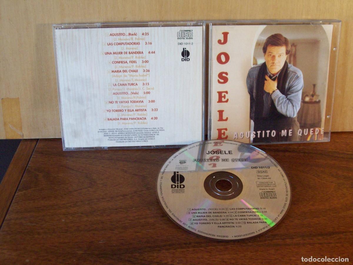 CDs de m&uacute;sica: JOSELE - AGUSTITO ME QUEDE - CD . - Foto 1