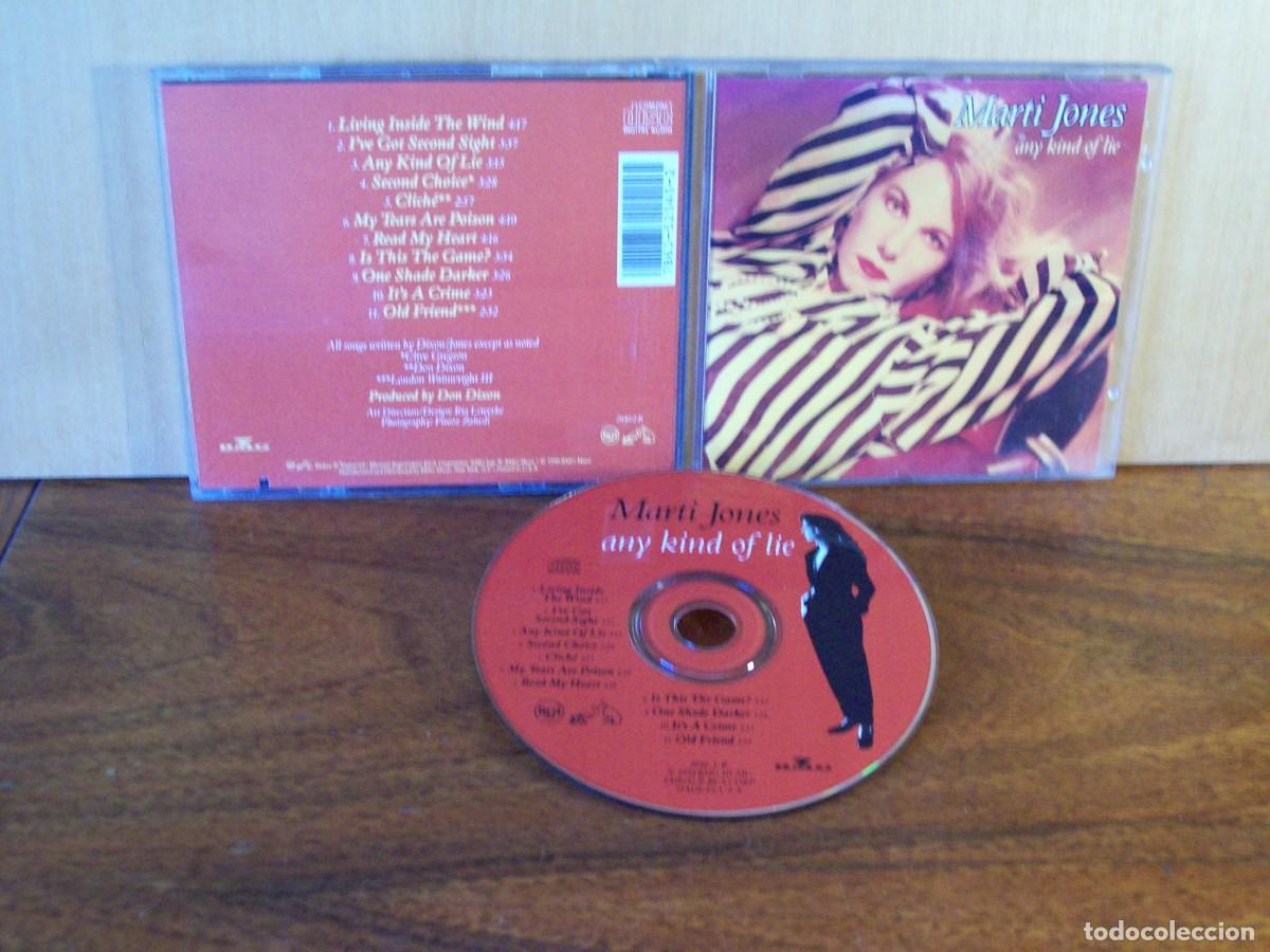 CDs de m&uacute;sica: MARTI JONES - ANY KIND LIE - CD - Foto 1