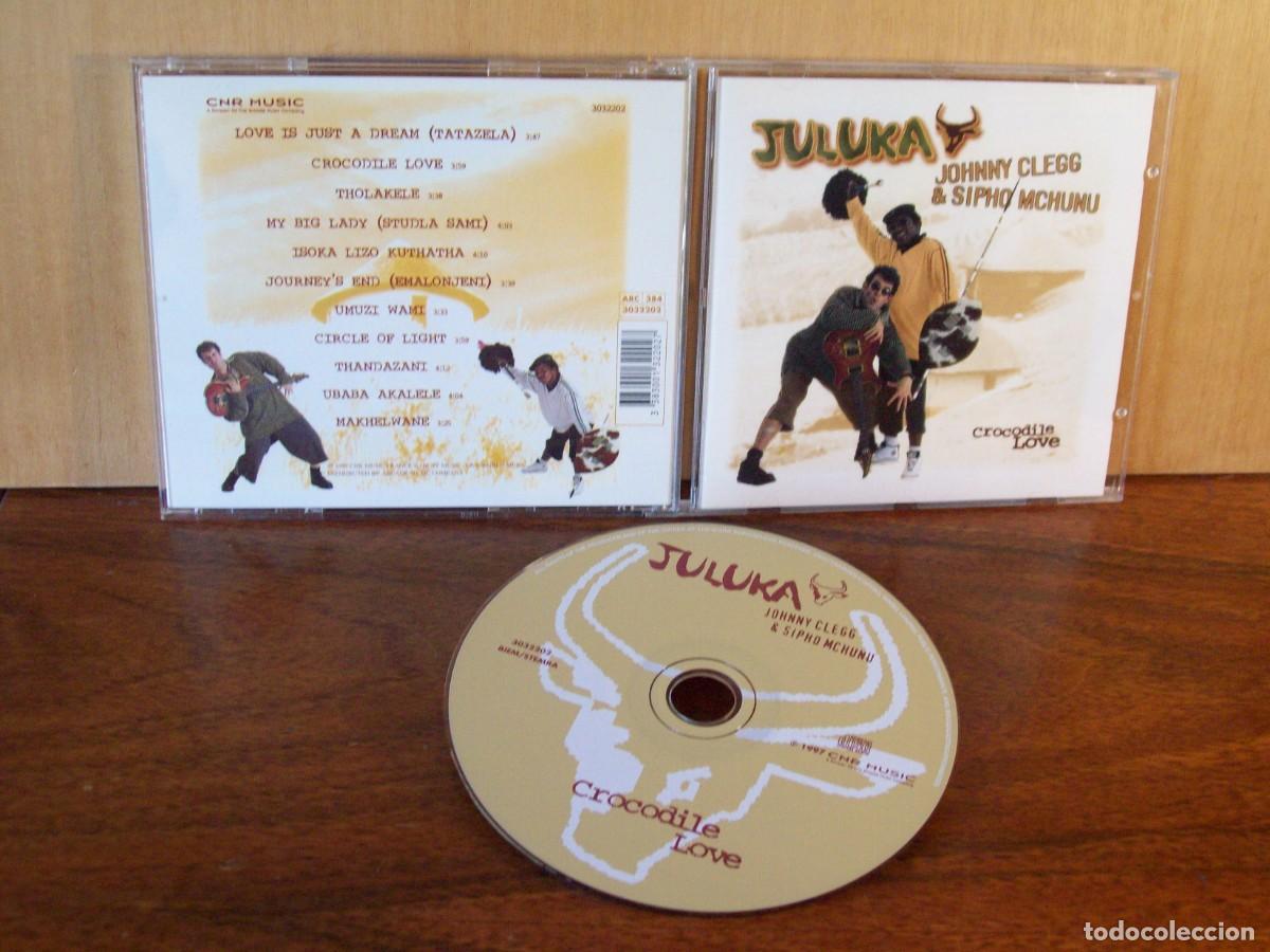 CDs de m&uacute;sica: JULUKA JOHNNY CLEGG & SIPHO MCHUNU - CROCODILE LOVE - CD