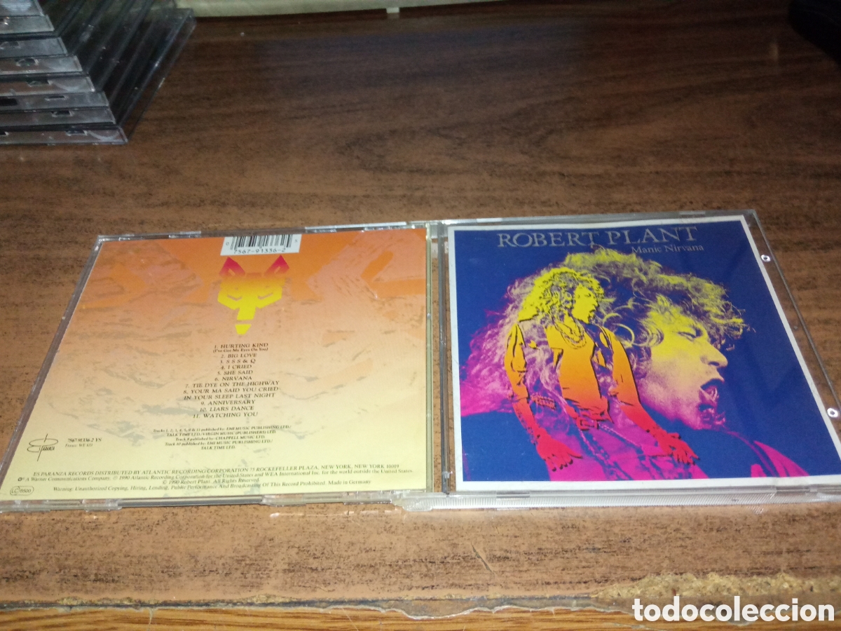 CDs de m&uacute;sica: ROBERT PLANT - MANIC NIRVANA (1990) - Foto 1