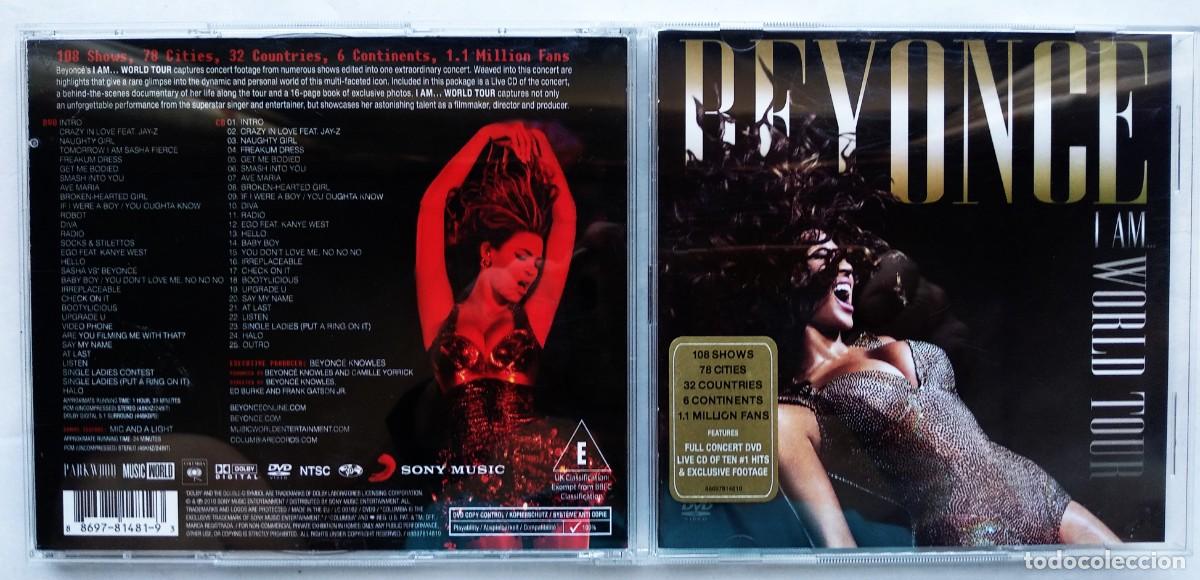 CDs de m&uacute;sica: BEYONC&Eacute;. I AM WORLD TOUR. DVD. - Foto 1
