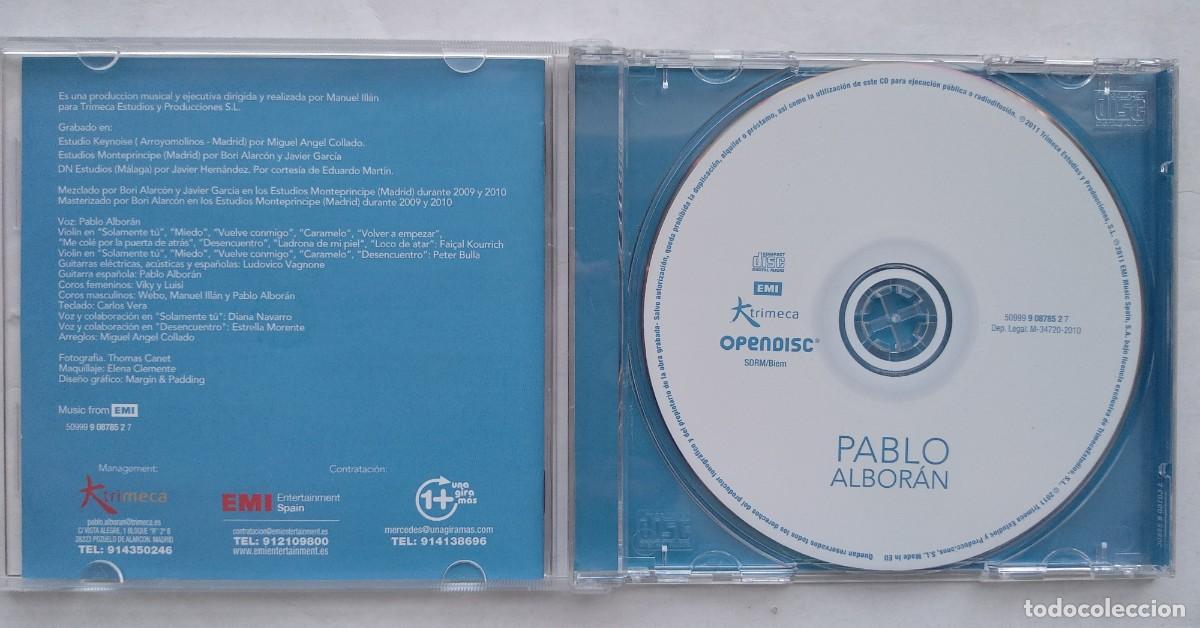 CDs de m&uacute;sica: PABLO ALBOR&Aacute;N. CD`s. - Foto 2