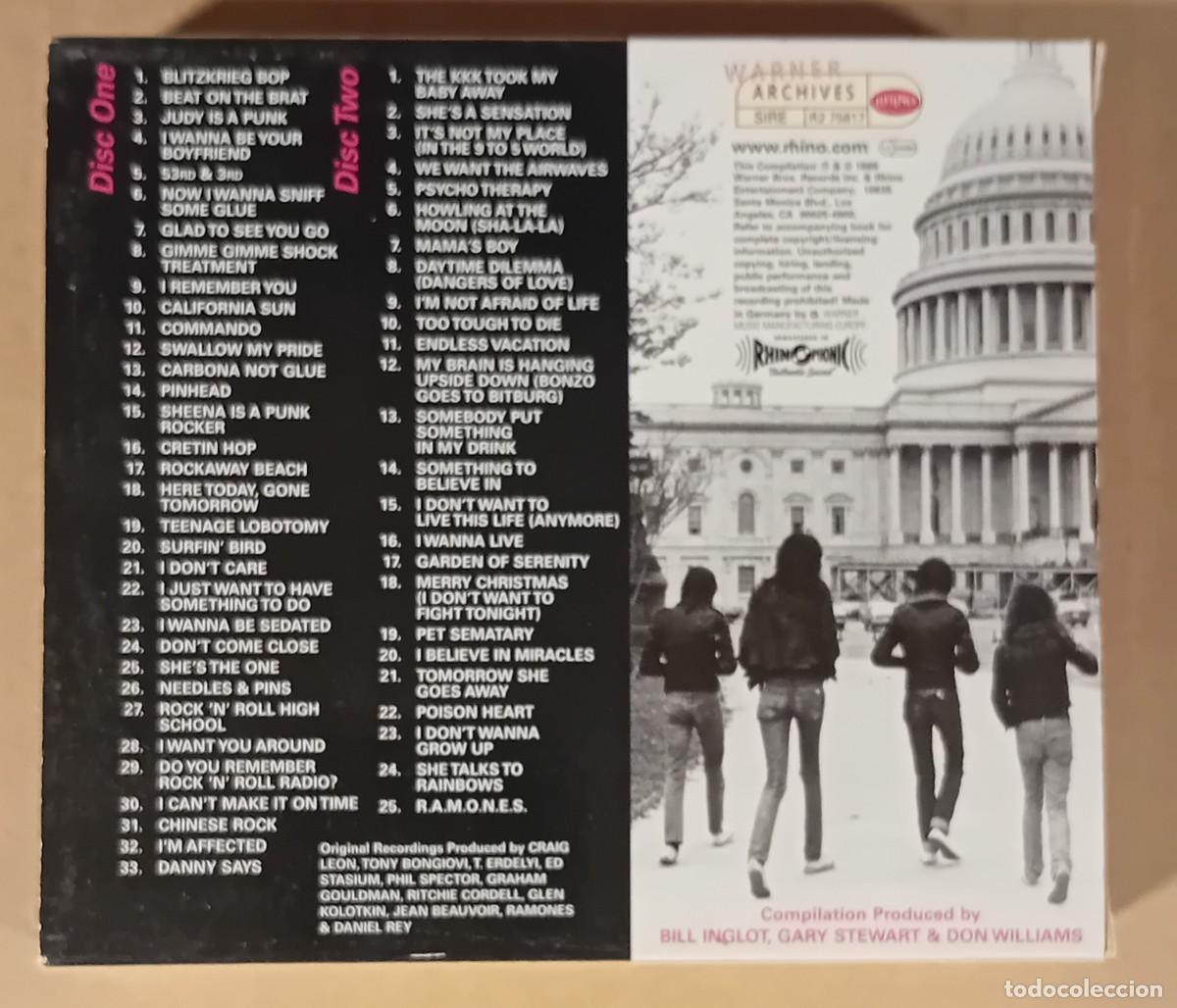 CDs de m&uacute;sica: RAMONES. ANTHOLOGY. 1999. 2CD - Foto 2