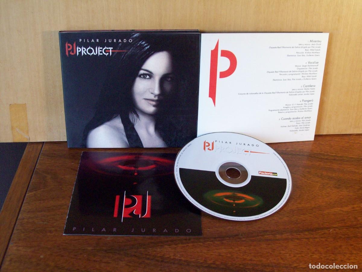 CDs de m&uacute;sica: PILAR JURADO - PROJECT - CD DIGIPACK CON LIBRETO - Foto 1