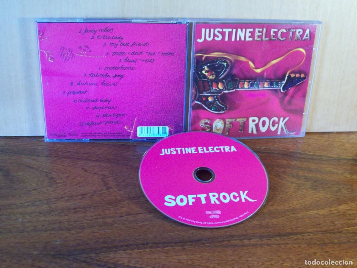 CDs de m&uacute;sica: JUSTINE ELECTRA - SOFT ROCK - CD - Foto 1