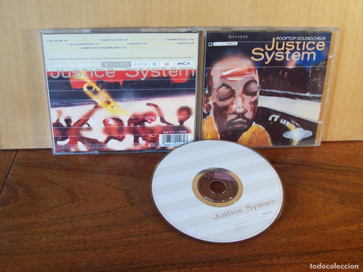 CDs de m&uacute;sica: JUSTICE SYSTEM - ROOFTOP SOUNDCHECK - CD - Foto 1