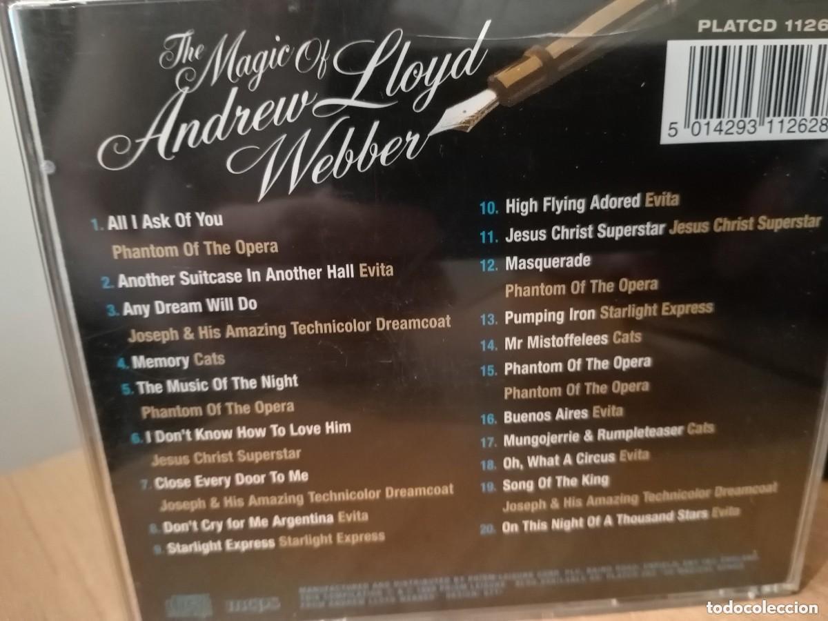 CDs de m&uacute;sica: CD: THE MAGIC OF ANDREW LLOYD WEBBER - Foto 3