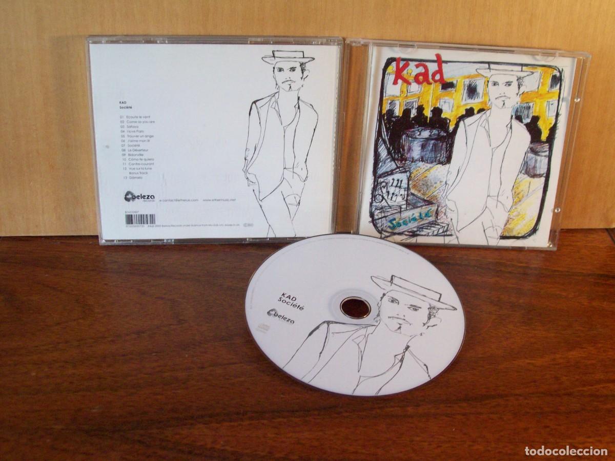 CDs de m&uacute;sica: KAD - SOCIETE - CD 13 CANCIONES . - Foto 1