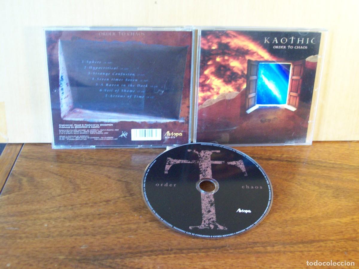 CDs de m&uacute;sica: KAOTHIC - ORDER TO CHAOS - CD . - Foto 1