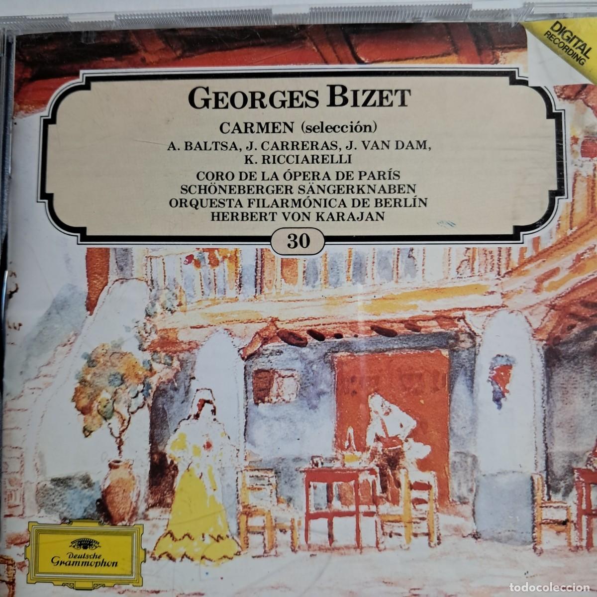 Musik-CDs: CD: GEORGES BIZET: CARMEN (selecci&oacute;n) Herbert Von Karajan