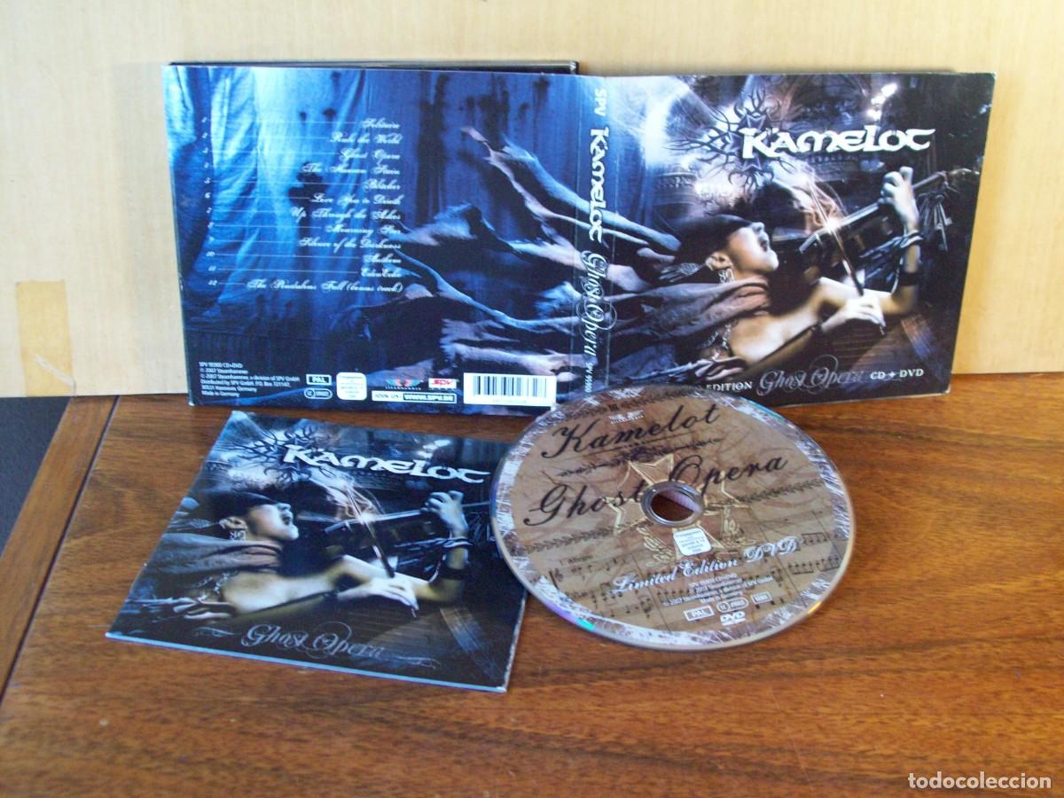 CDs de m&uacute;sica: KAMELOT - GHOST OPERA - DVD DIGIPACK SOLO SIN CD LIMITED EDITION CON LIBRETO - Foto 1