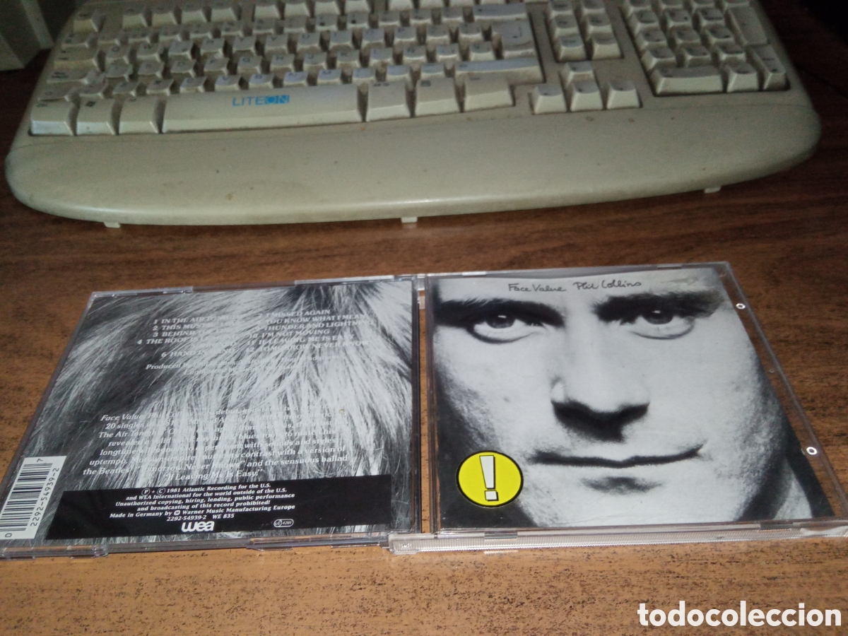 CDs de m&uacute;sica: PHIL COLLINS - FACE VALUE (1981) - Foto 1