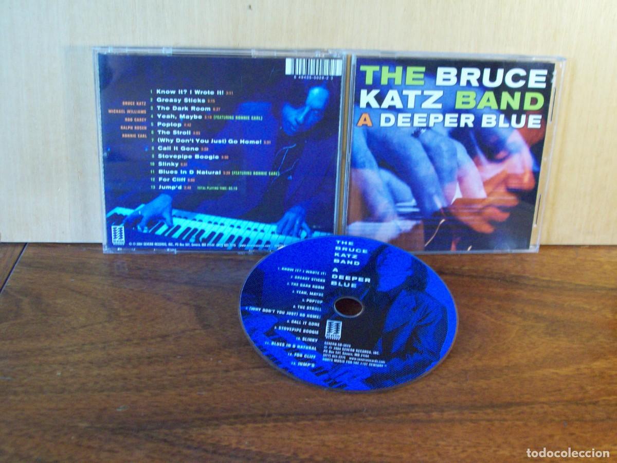 CDs de m&uacute;sica: THE BRUCE KATZ BAND - A DEEPER BLUE - CD - Foto 1