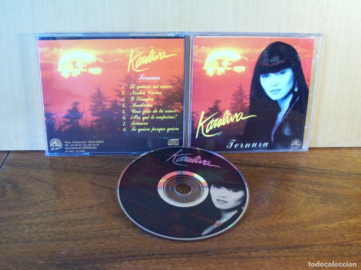 CDs de m&uacute;sica: KAROLINA - TERNURA - CD COMO NUEVO - Foto 1
