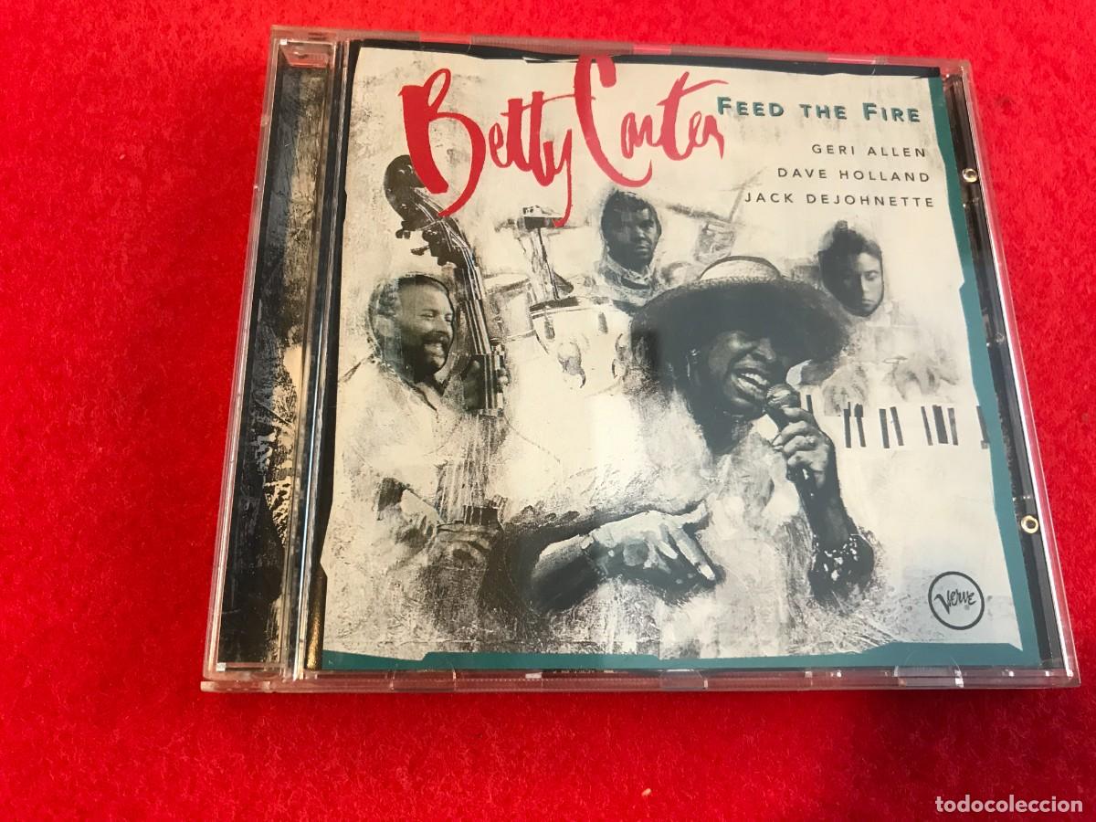 CDs de m&uacute;sica: CD. BETTY CARTER. FEED THE FIRE. 1994 - Foto 1