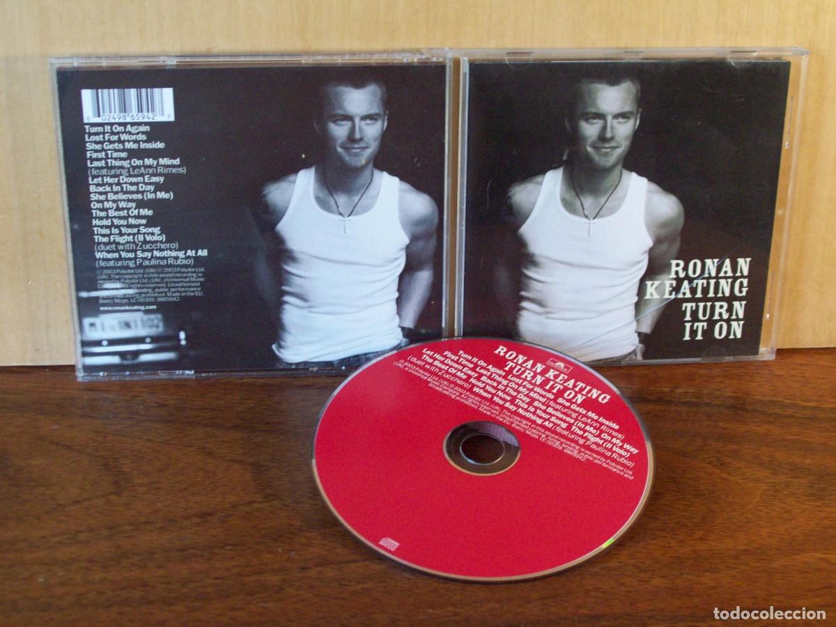 CDs de m&uacute;sica: RONAN KEATING - TURB IT ON - CD CD - Foto 1