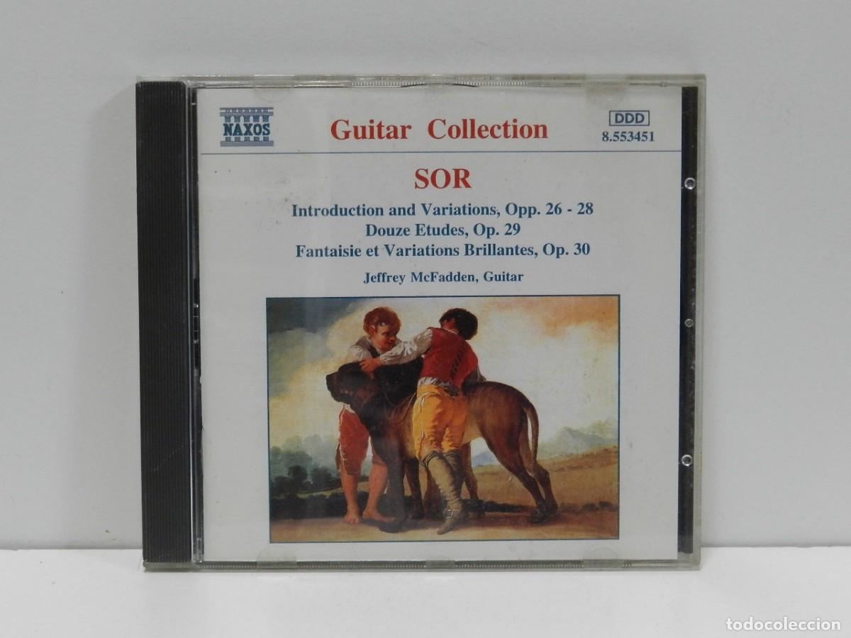 CDs de m&uacute;sica: DISCO CD. Sor, Jeffrey McFadden &ndash; Introduction And Variations, Op. 26-28... COMPACT DISC. - Foto 1