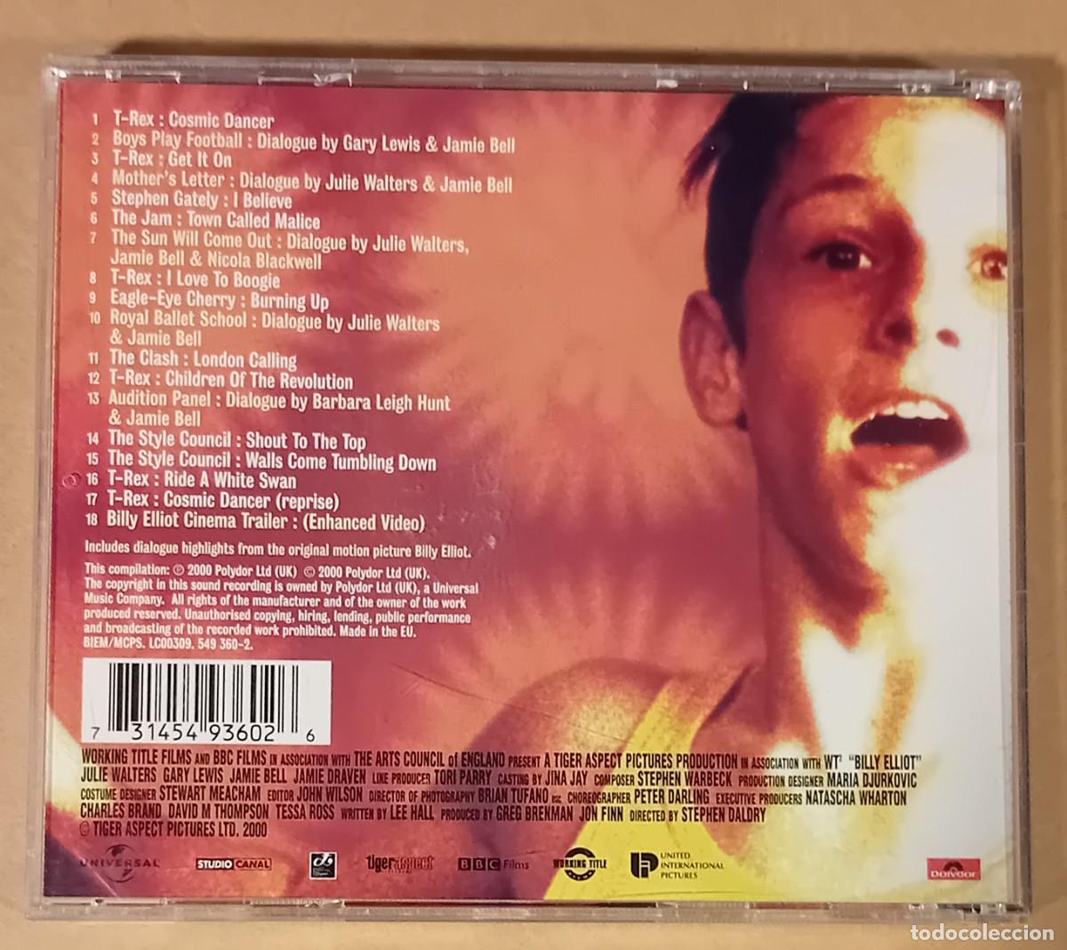 CDs de m&uacute;sica: BILLY ELLIOT. BSO. VARIOS AUTORES. 2000 - Foto 2