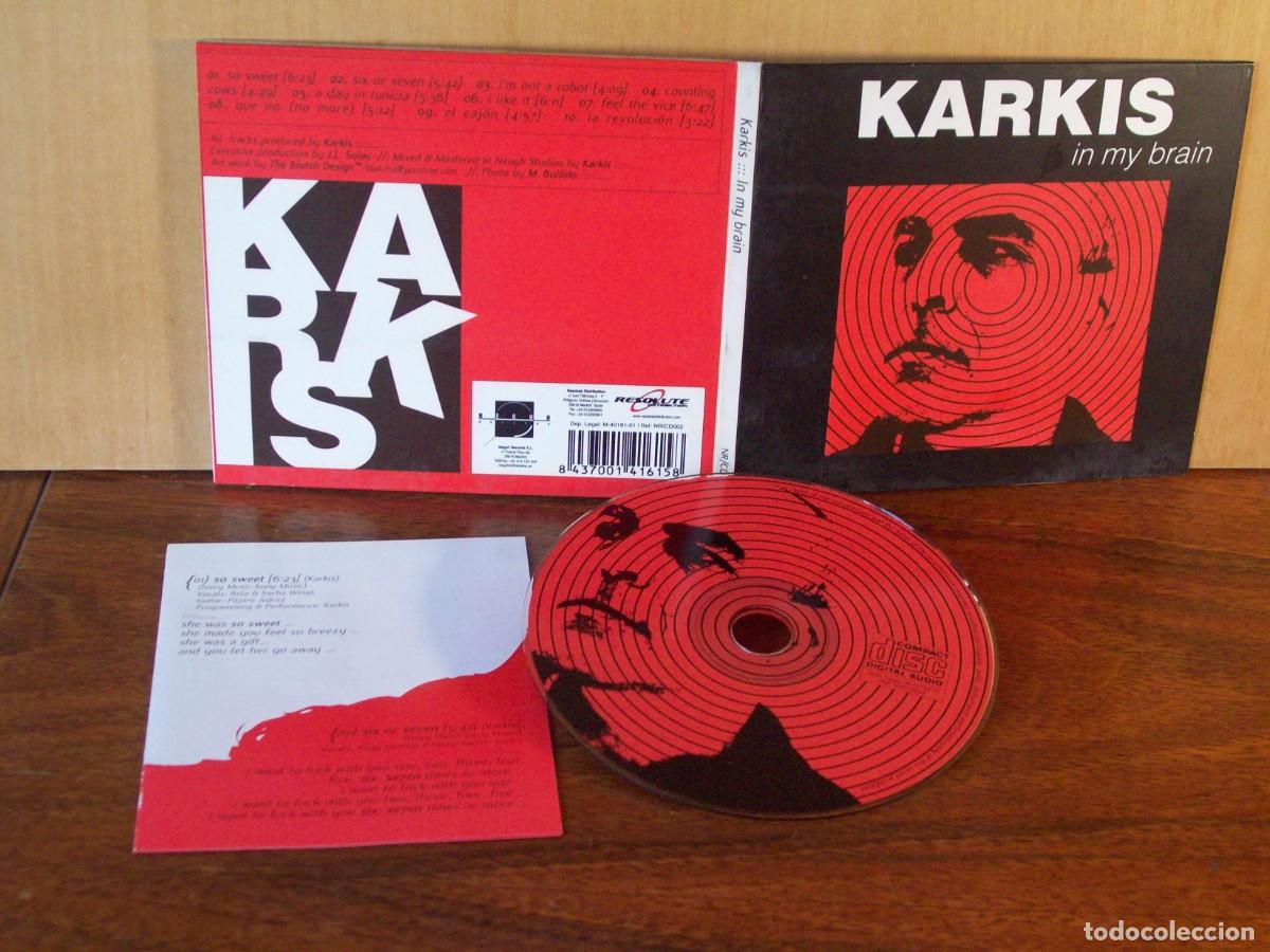 CDs de m&uacute;sica: KARKIS - IN MY BRAIN - CD DIGIPACK - Foto 1