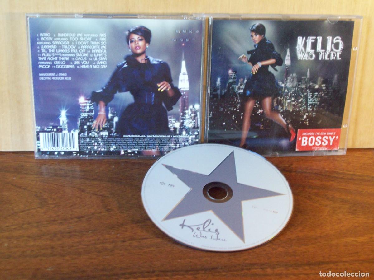 CDs de m&uacute;sica: KELIS - WAS HERE - INCLUYE SINGLE BOSSY - CD - Foto 1