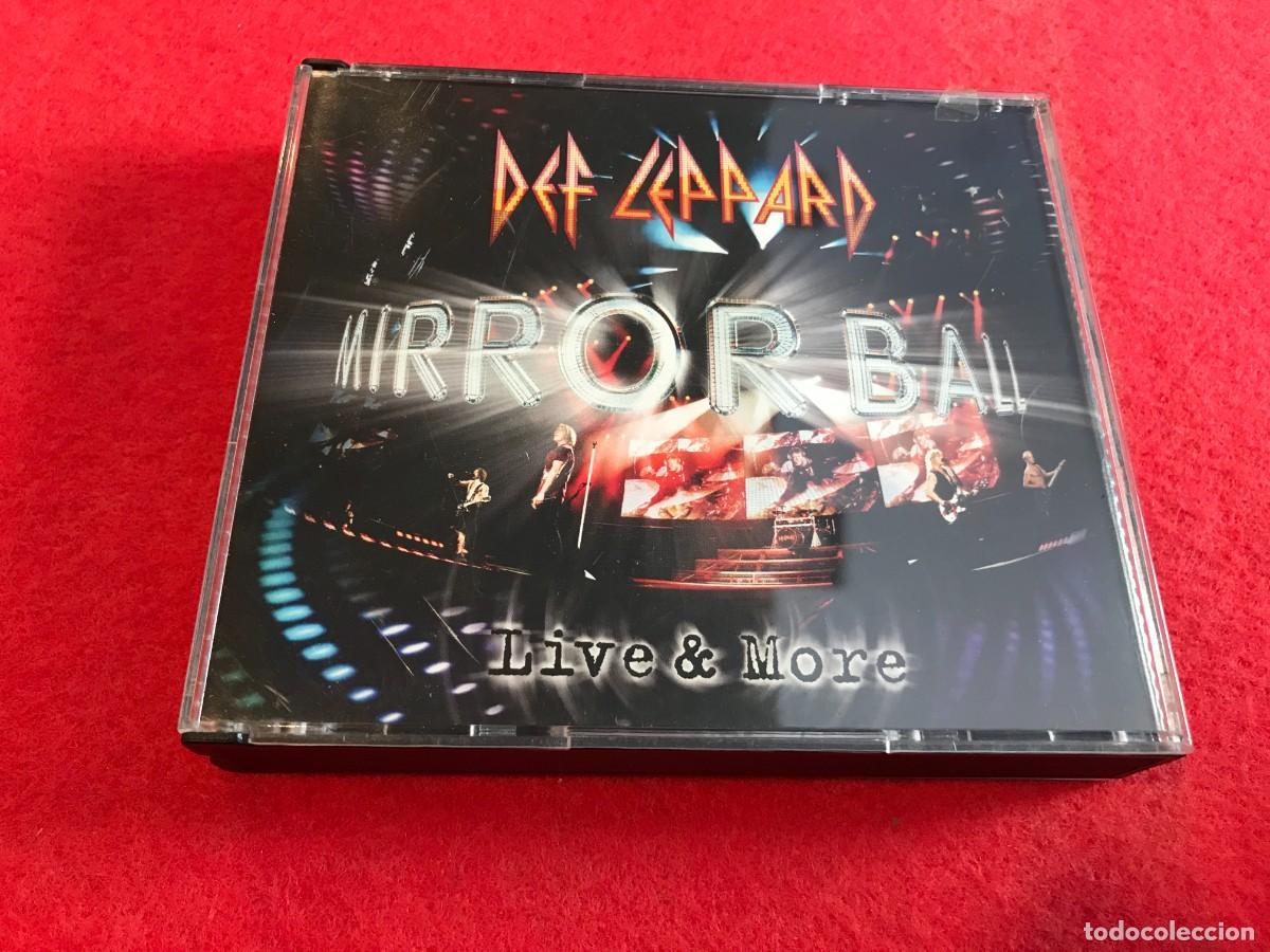 CDs de m&uacute;sica: CD. DEF LEPPARD. MIRROR BALL (3 CD) LIVE & MORE. 2011 - Foto 1