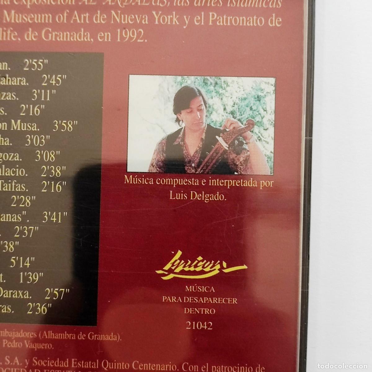 CDs de m&uacute;sica: CD AL ANDALUS de LUIS DELGADO. Precintado. - Foto 4
