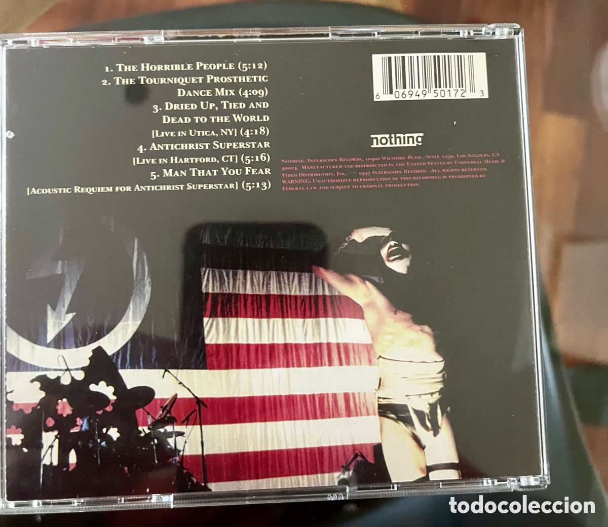 CDs de m&uacute;sica: MARILYN MANSON - REMIX & REPENT. - Foto 2
