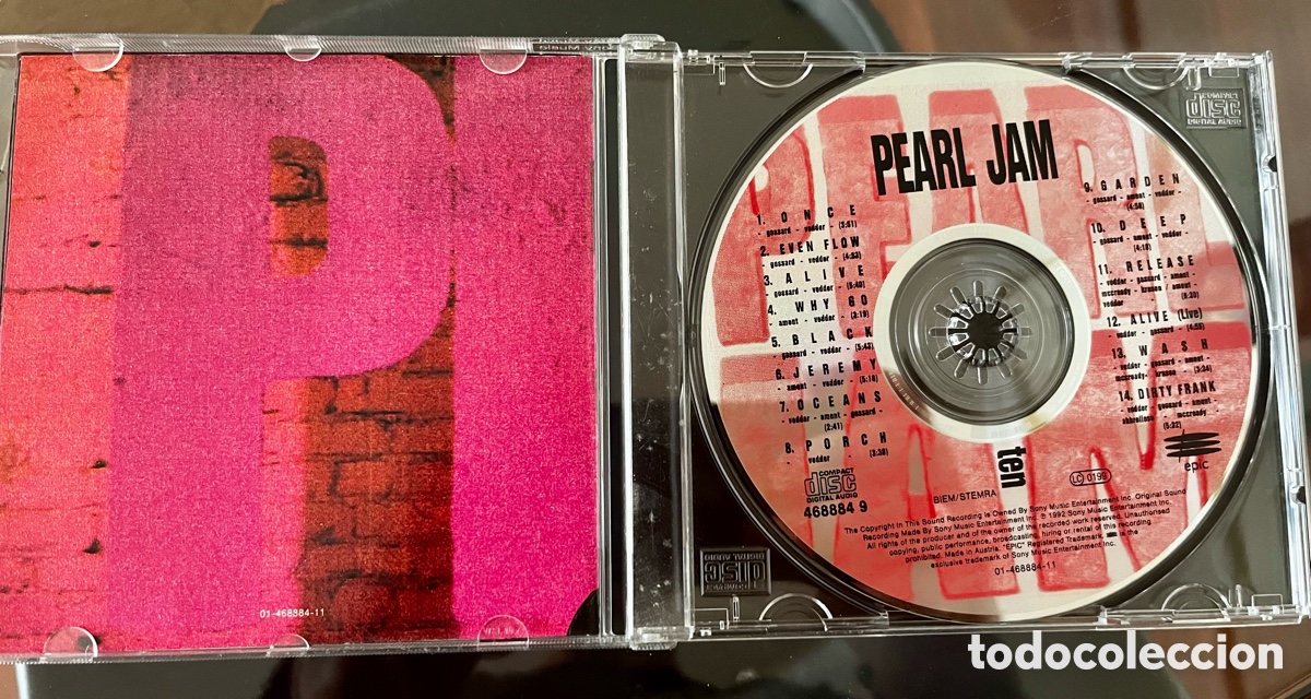 CDs de m&uacute;sica: PEARL JAM - TEN - CD - Foto 3