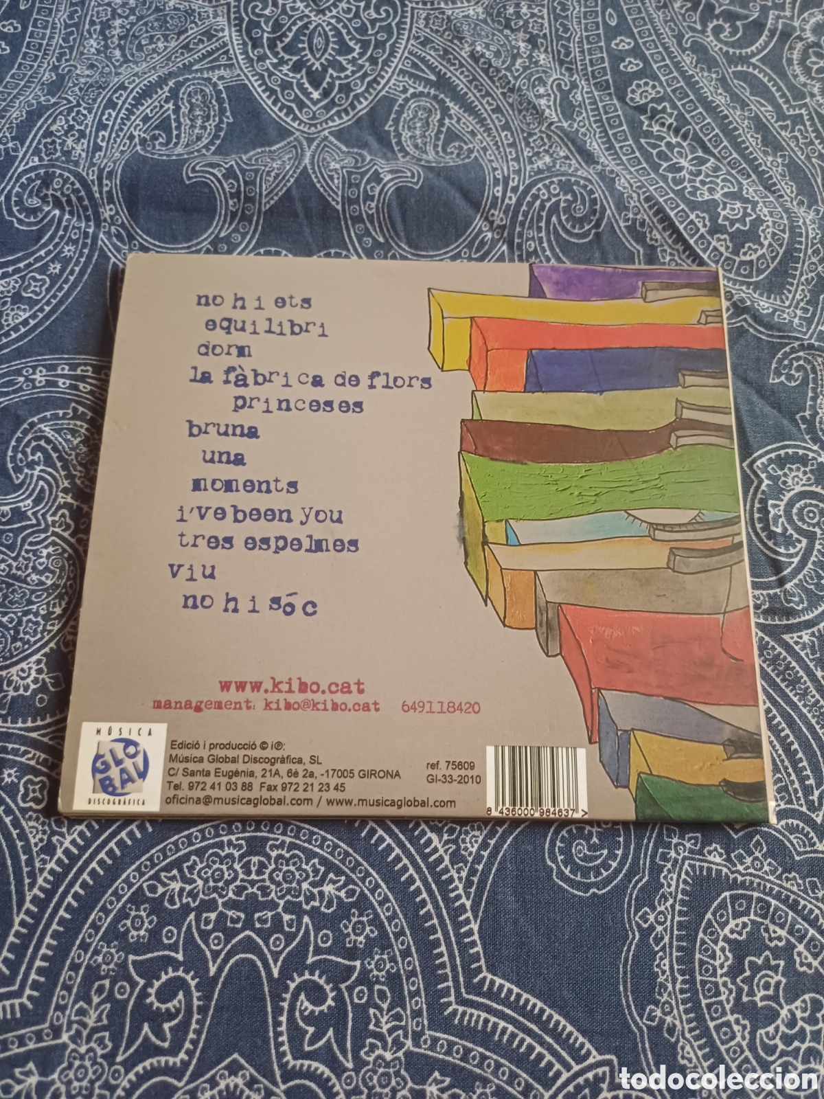 CDs de m&uacute;sica: Kibo Racons - CD fet servir - Foto 2