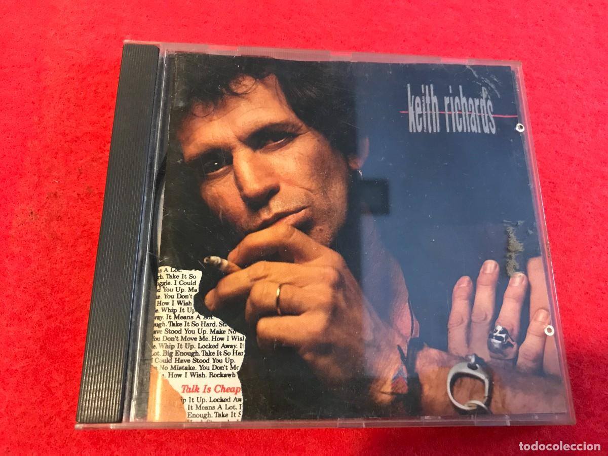 CDs de m&uacute;sica: CD. KEITH RICHARDS. TALK IS CHEAP. 1988 - Foto 1