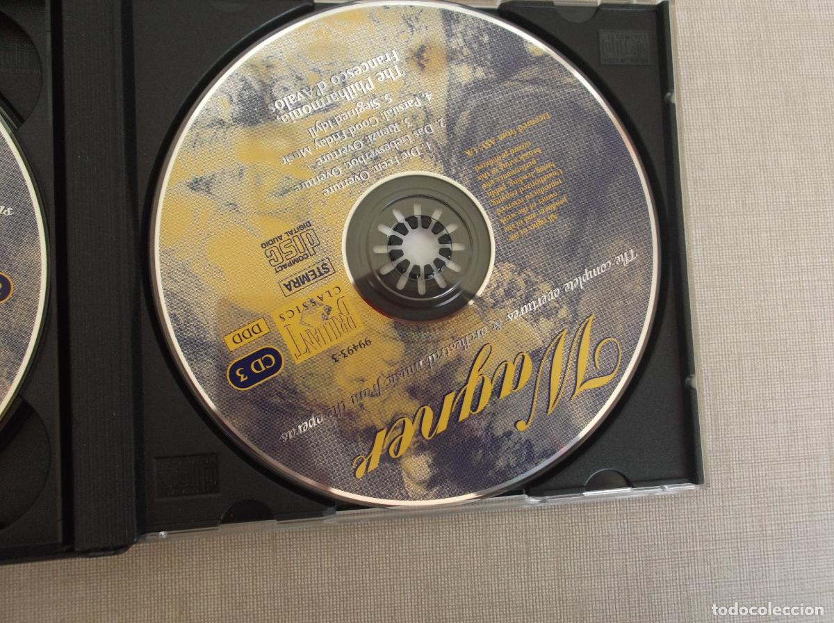 CDs de m&uacute;sica: WAGNER - THE COMPLETE OVERTURES - YURI SIMONOV - 3 CD-SET - - Foto 5