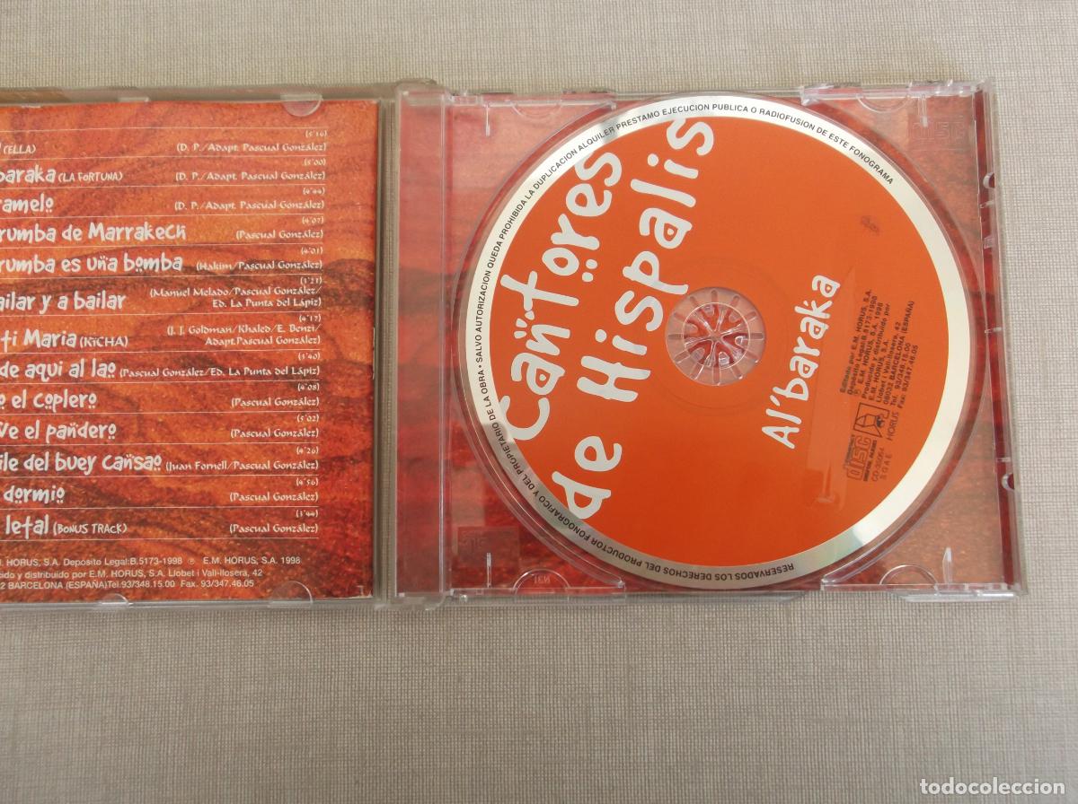 CDs de m&uacute;sica: CANTORES DE HISPALIS - AL BARAKA - CD 1998 - Foto 2